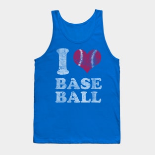 I Heart Baseball Tank Top